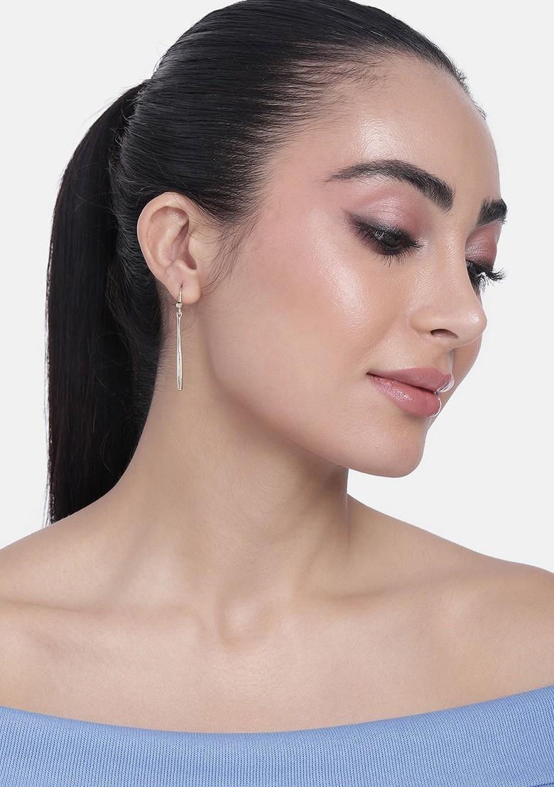 Gold Solid Gold Plated Earrings