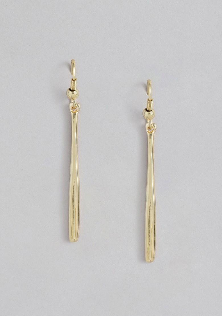 Gold Solid Gold Plated Earrings