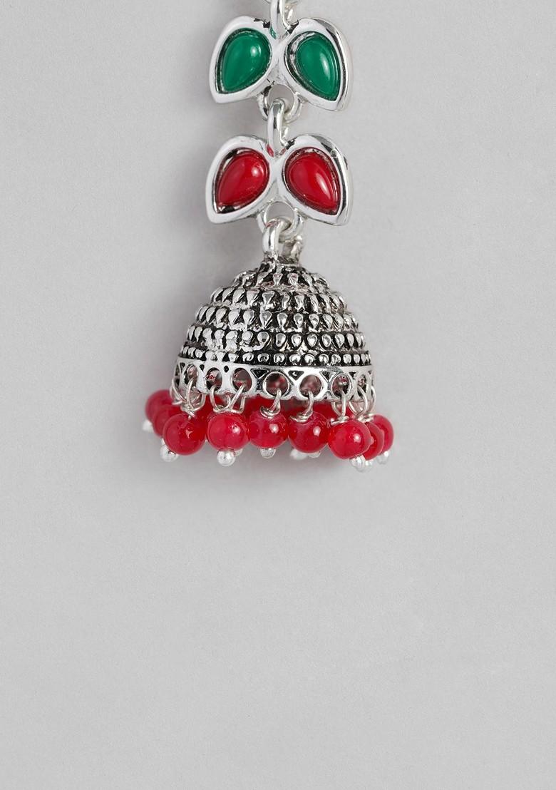 Silver Solid Rhodium Plated Earrings