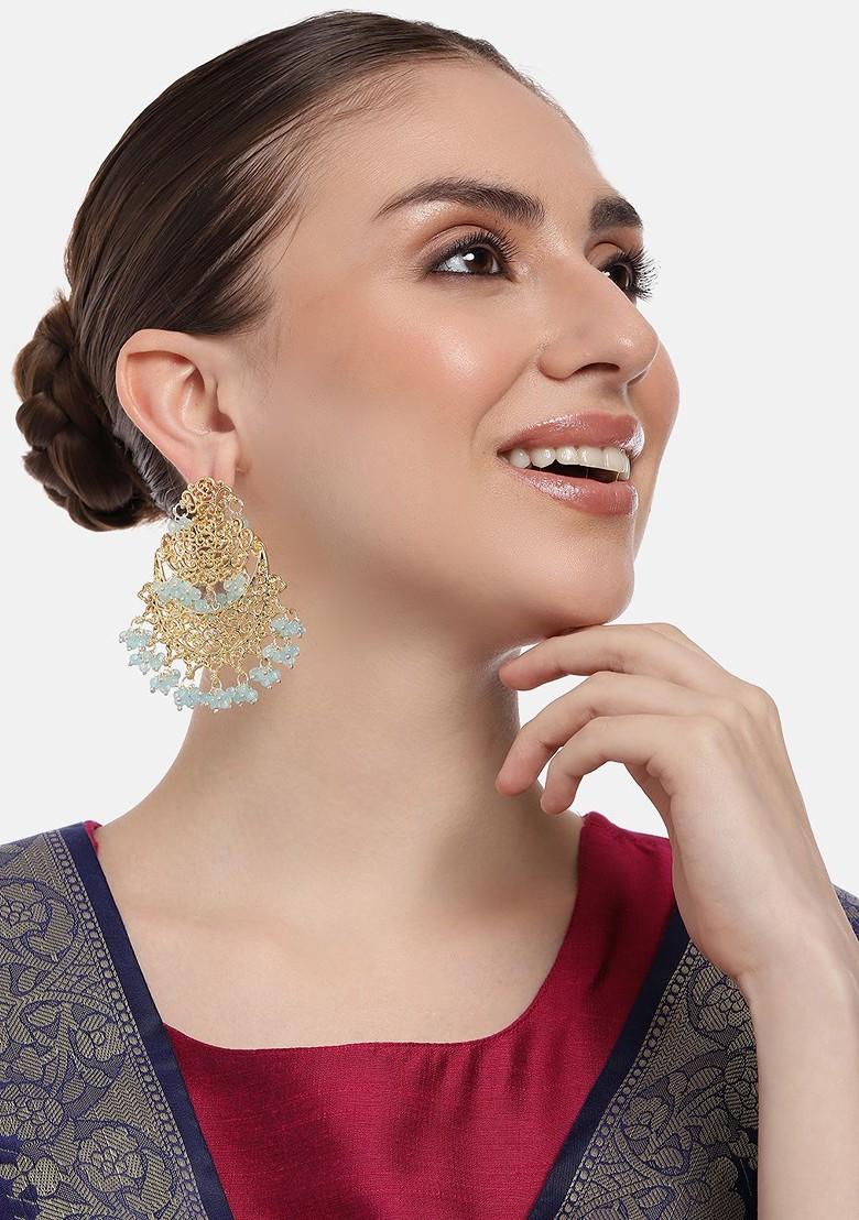 Gold Solid Gold Plated Earrings