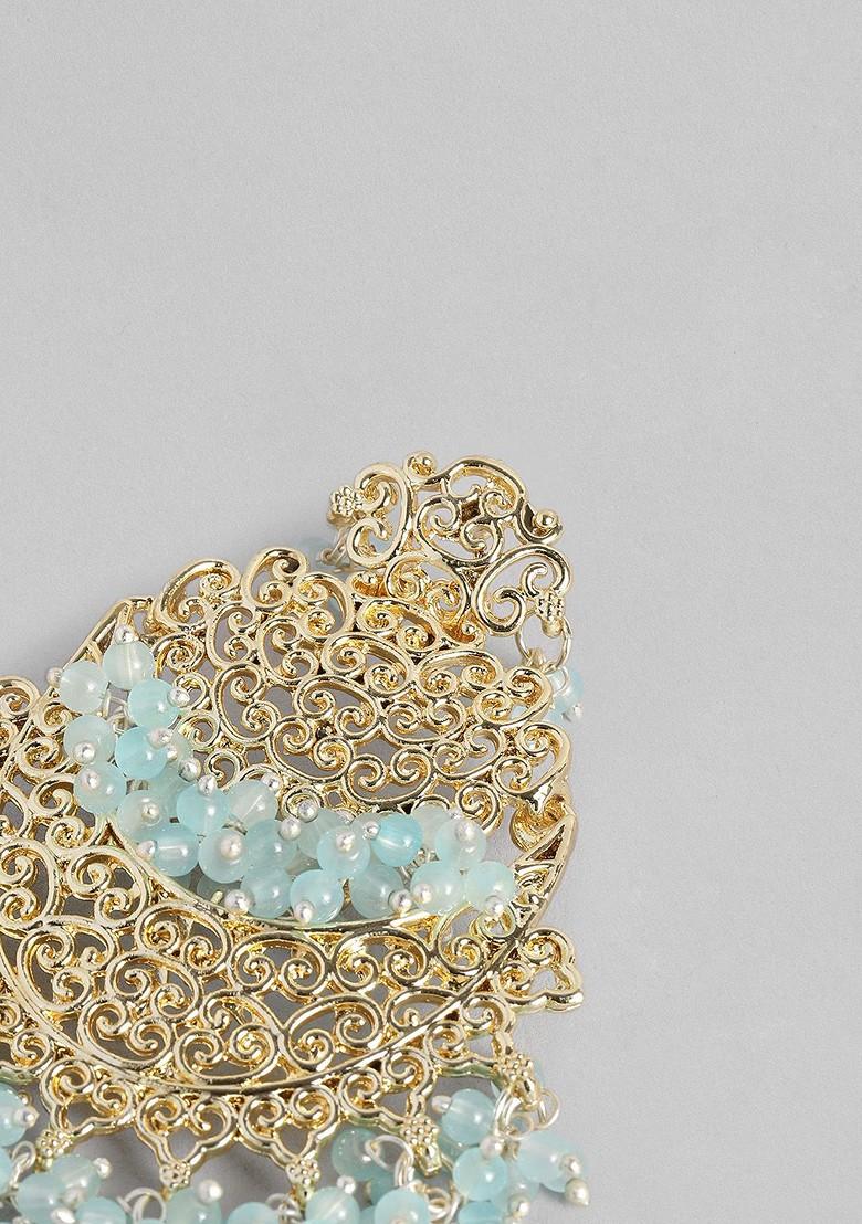 Gold Solid Gold Plated Earrings