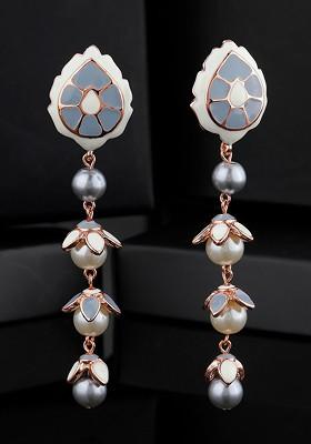 Rose Gold Solid Gold Plated Earrings