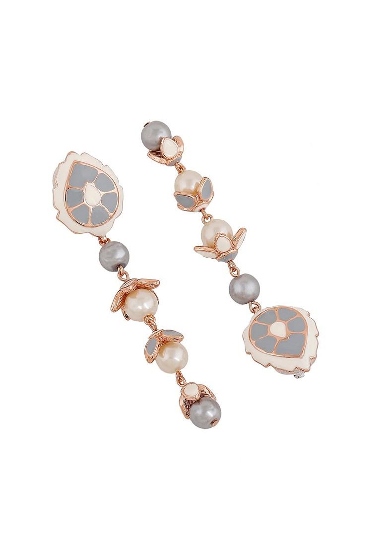 Rose Gold Solid Gold Plated Earrings