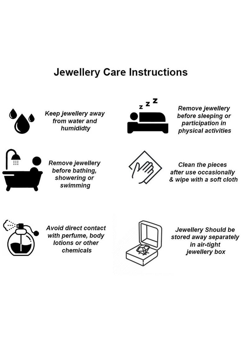 Rose Gold Teardrop Shaped Gold Plated Earrings