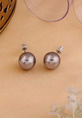 Brown Solid Jewellery Earrings