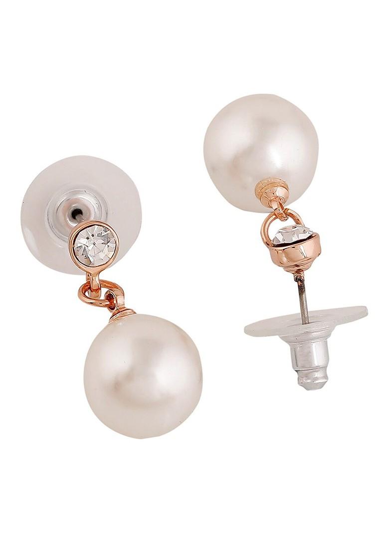 Rose Gold Solid Gold Plated Earrings