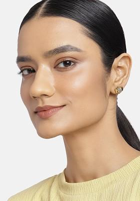 Gold Studded Jewellery Earrings