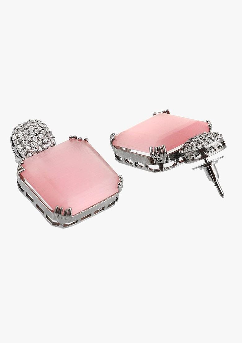 Silver Plain Silver Plated  Earrings