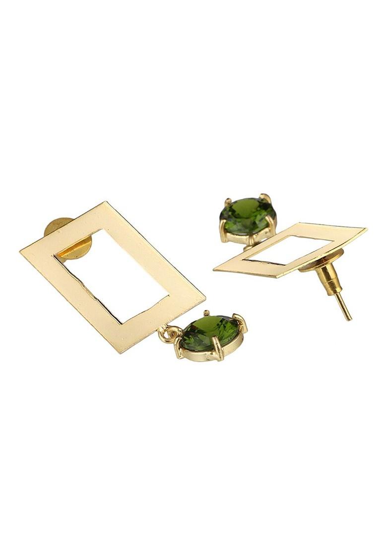 Gold Plain Gold Plated Earrings