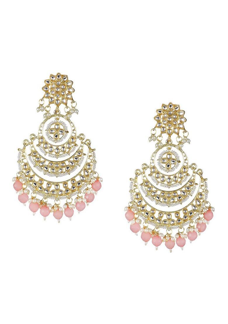 Gold Plain Gold Plated Earrings