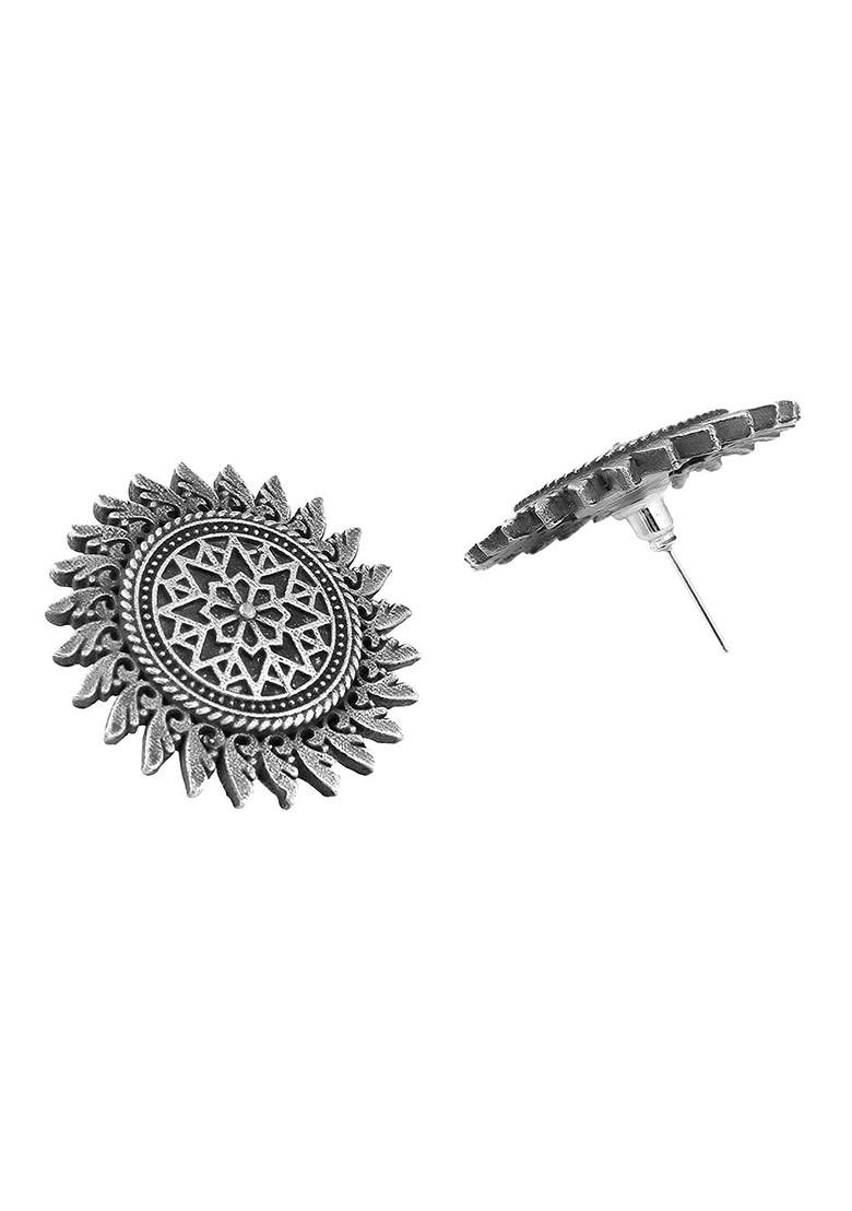 Silver Handcrafted Silver Plated  Earrings