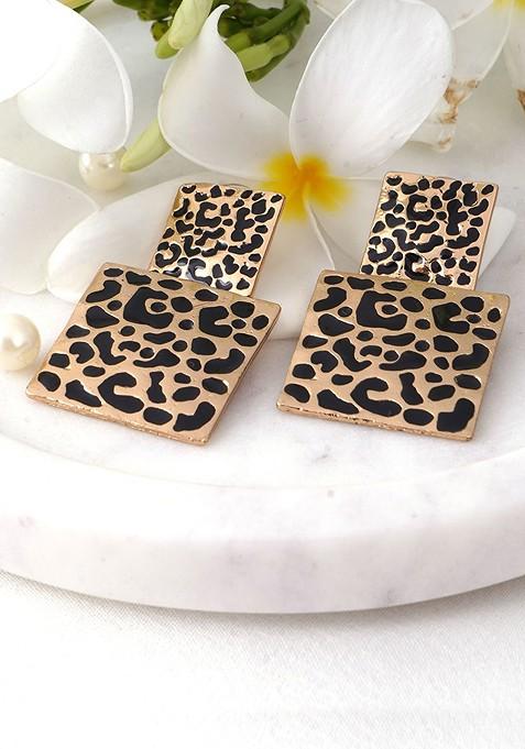 Gold Plain Gold Plated Earrings