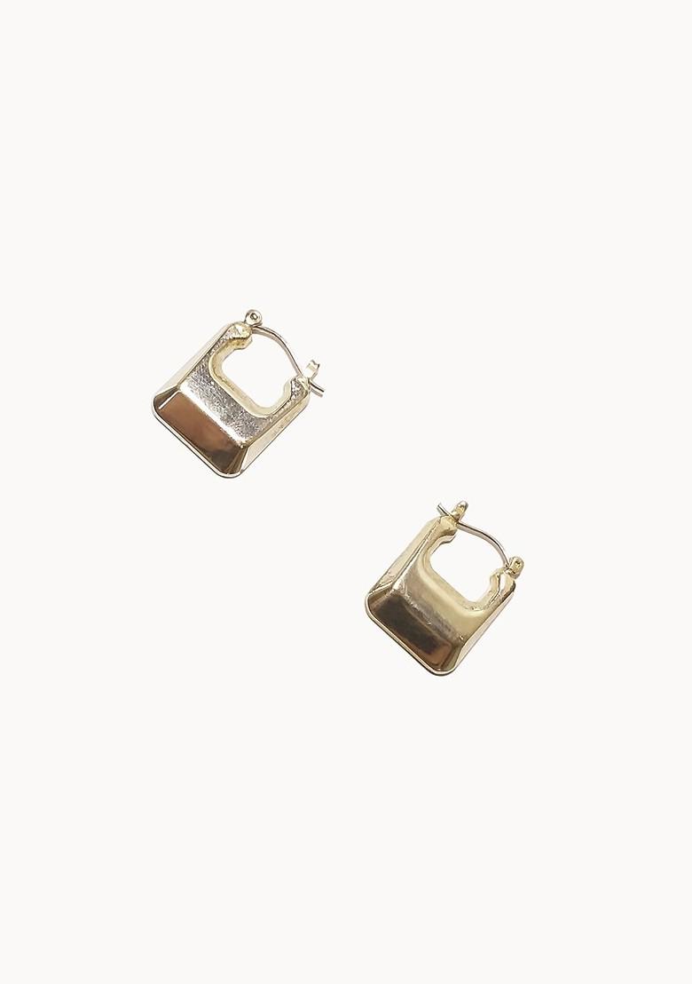 Silver Plain Silver Plated  Earrings