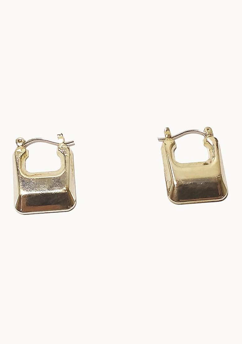 Silver Plain Silver Plated  Earrings