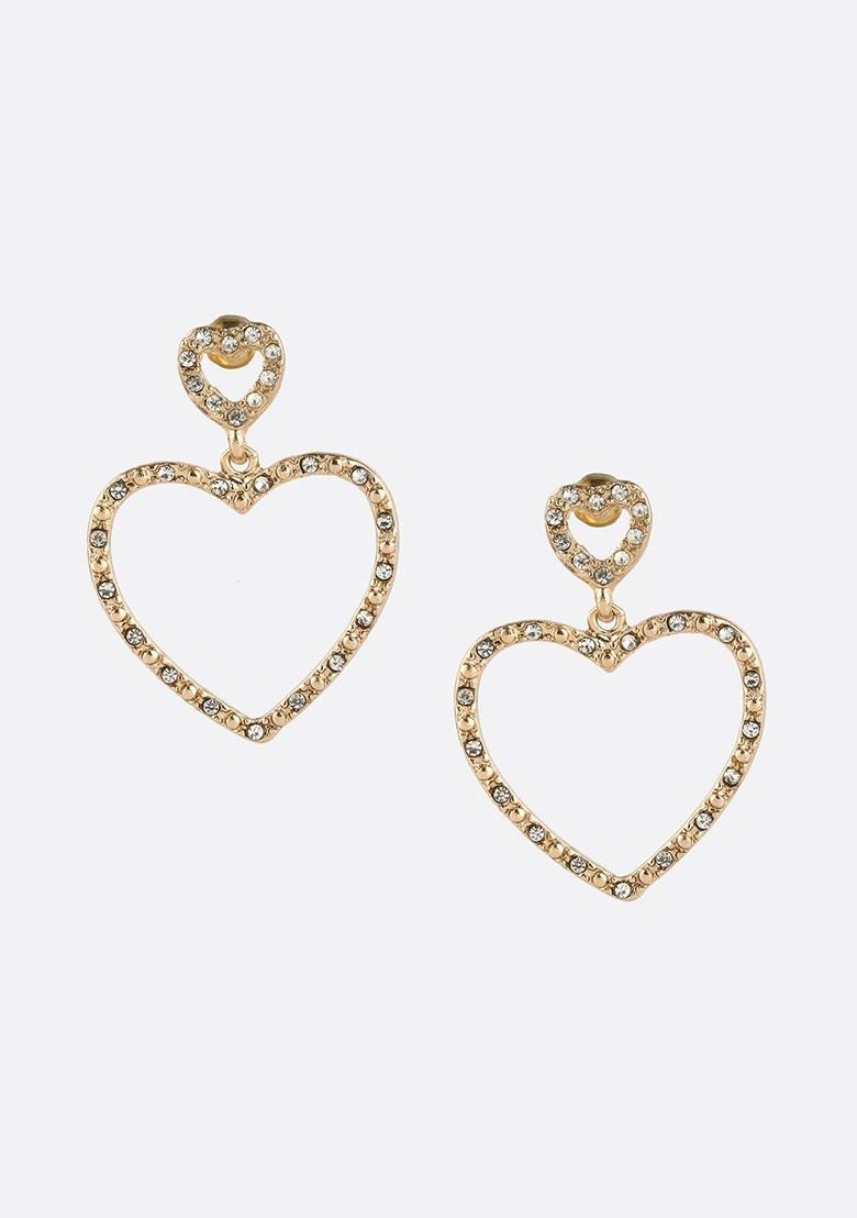 Gold Plain Gold Plated Earrings