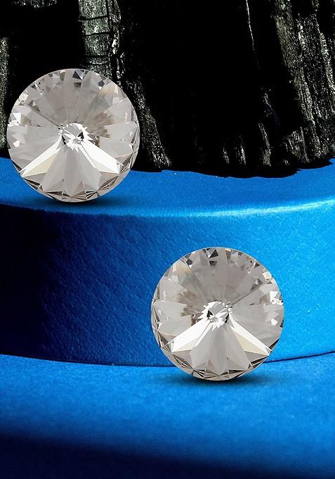 Silver Plain Silver Plated  Earrings