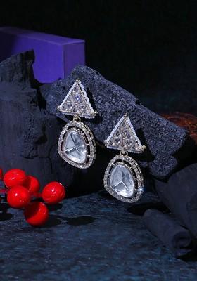 Gold Plain Gold Plated Earrings