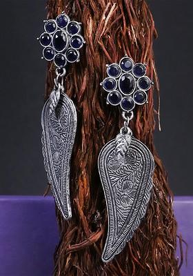 Silver Plain Silver Plated  Earrings