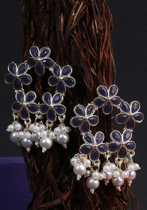 Gold Plain Gold Plated Earrings