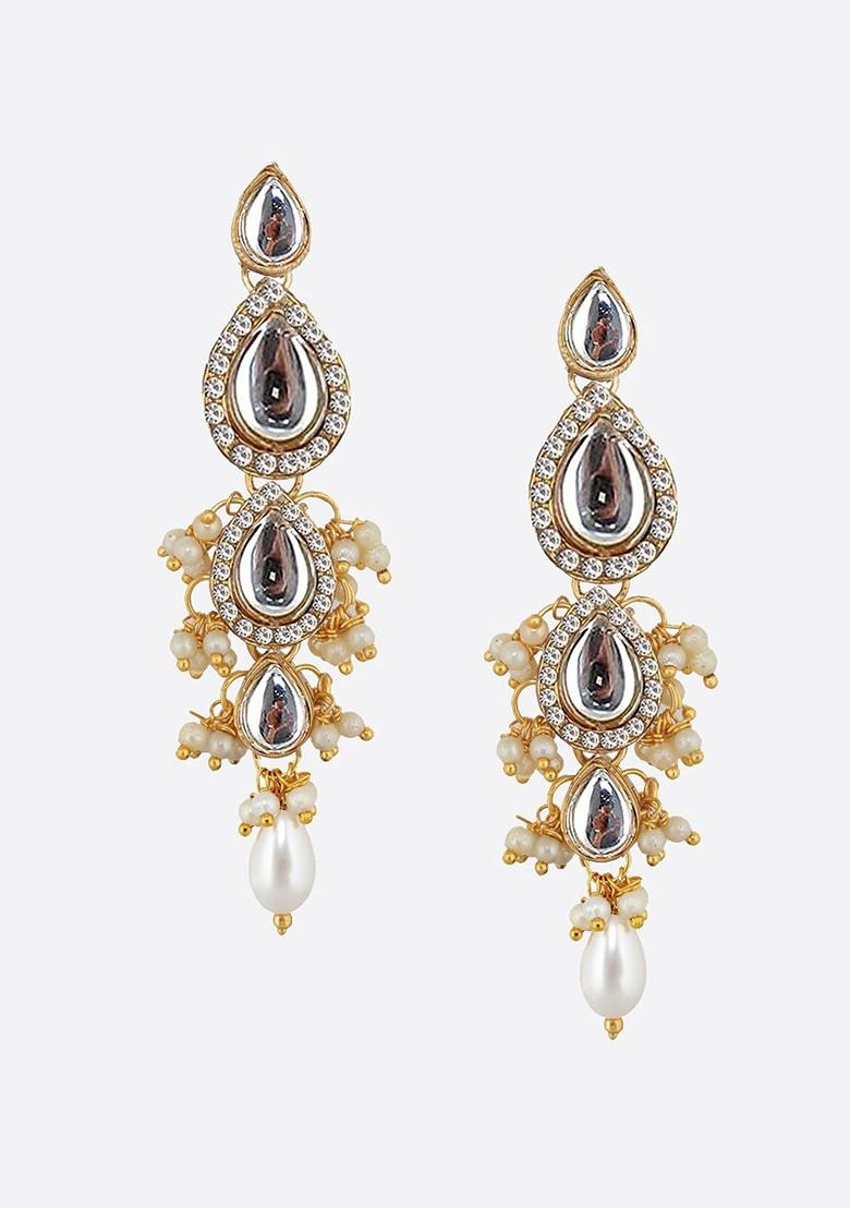 Gold Leaf Gold Plated Earrings