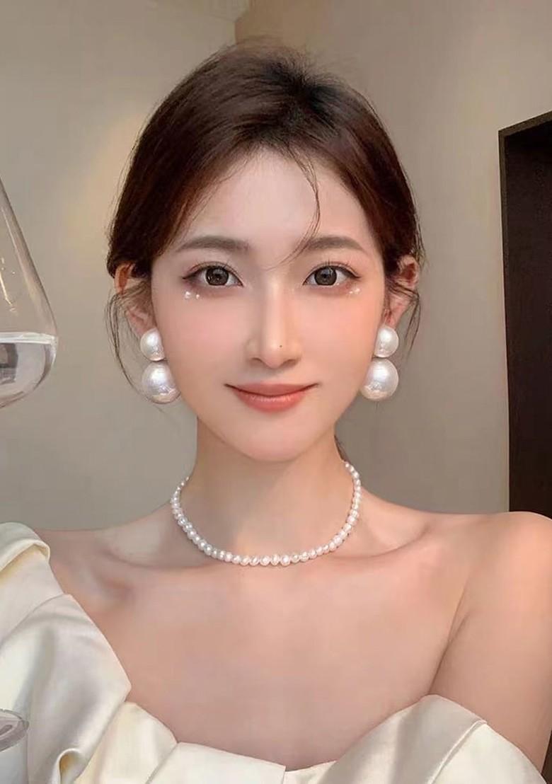 Gold Beaded Gold Plated Earrings