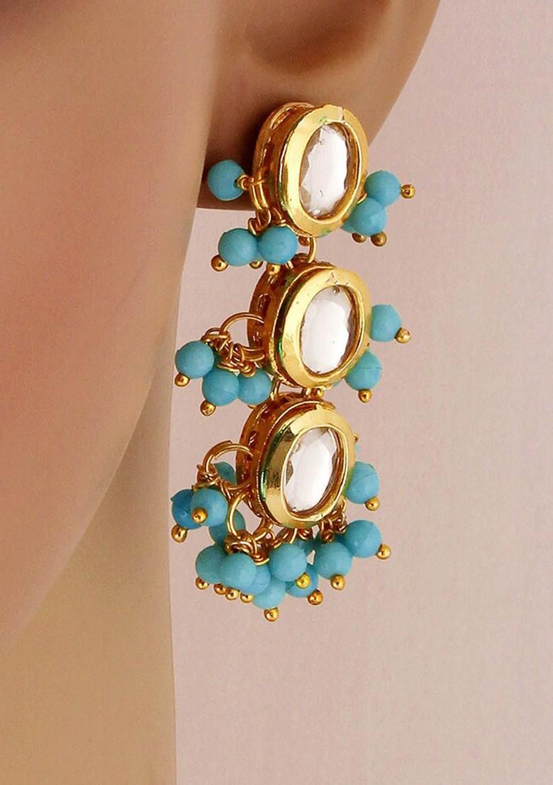 Gold Studs Gold Plated Earrings