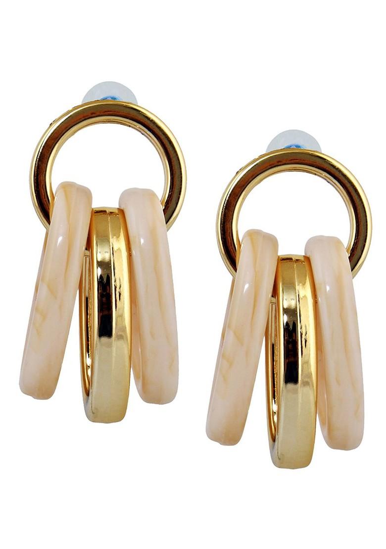 Gold Studs Gold Plated Earrings