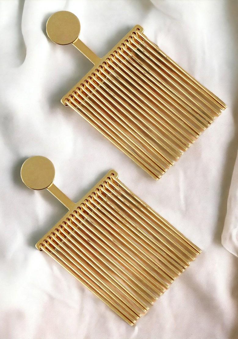 Gold Studs Gold Plated Earrings