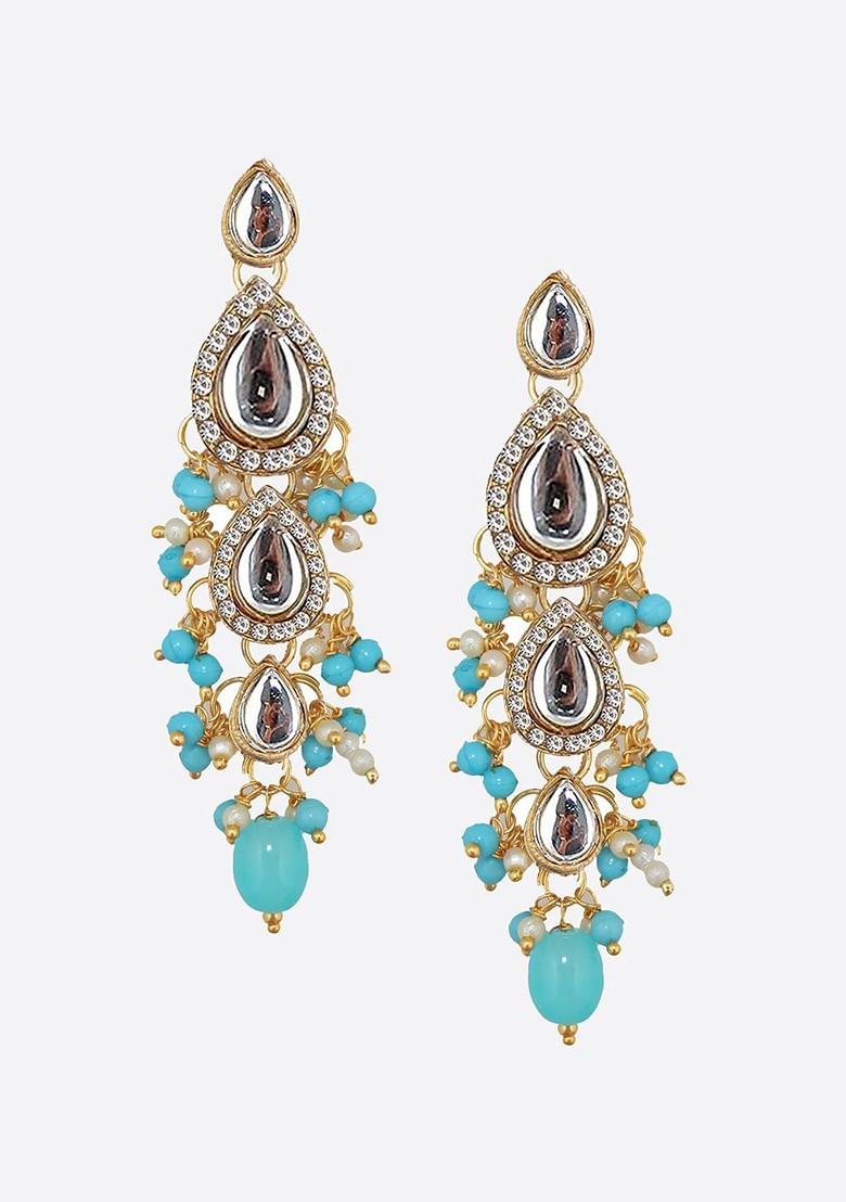 Gold Leaf Gold Plated Earrings