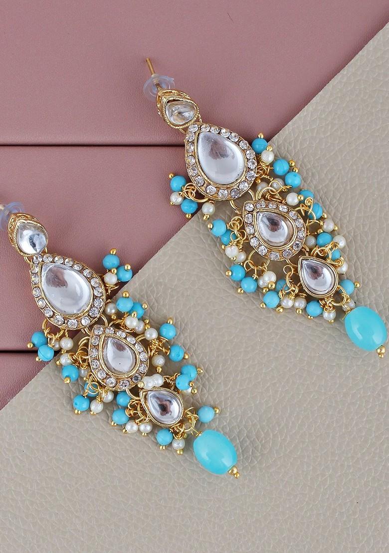 Gold Leaf Gold Plated Earrings