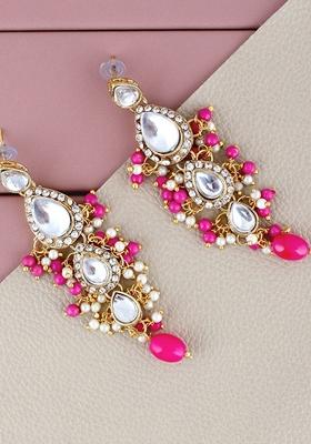 Gold Leaf Gold Plated Earrings