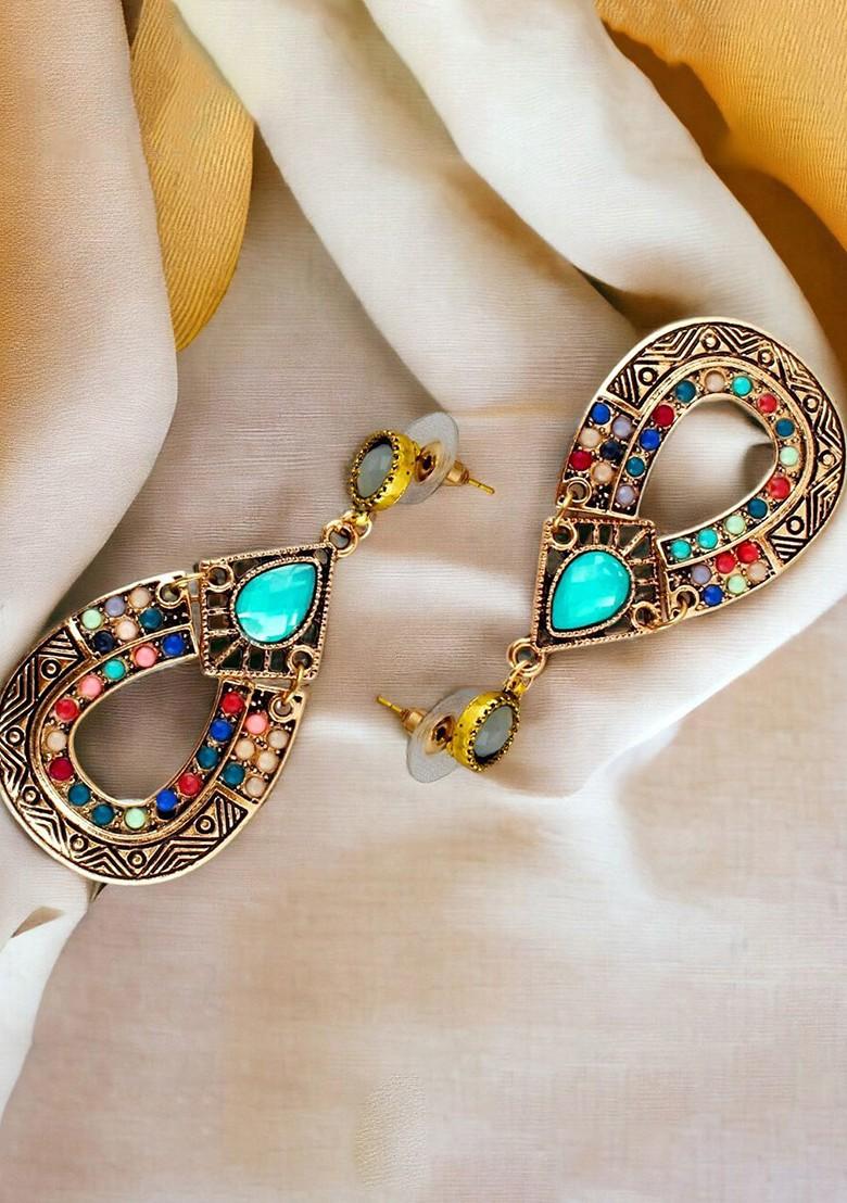 Gold Studs Gold Plated Earrings