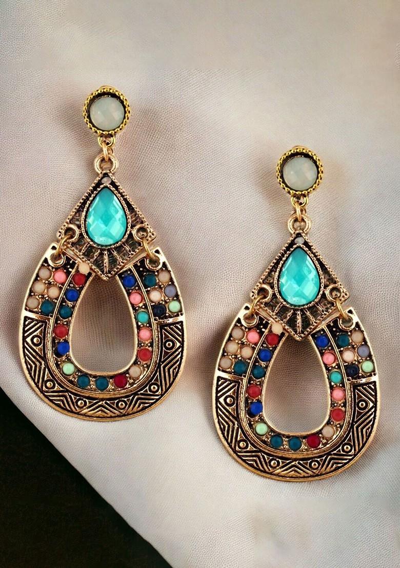 Gold Studs Gold Plated Earrings