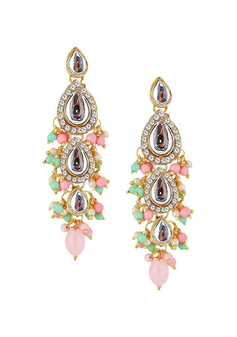 Gold Leaf Gold Plated Earrings