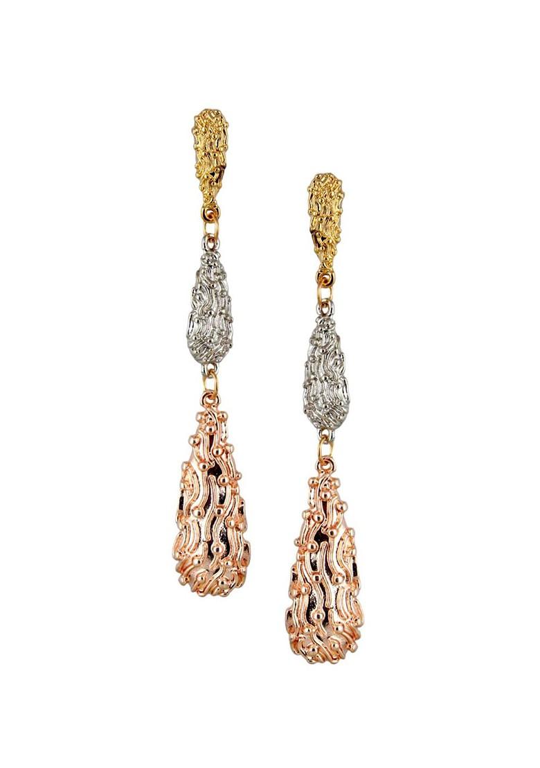 Gold Studs Gold Plated Earrings