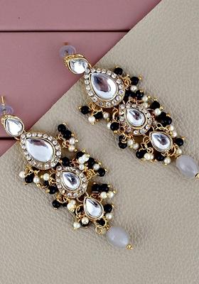 Gold Leaf Gold Plated Earrings