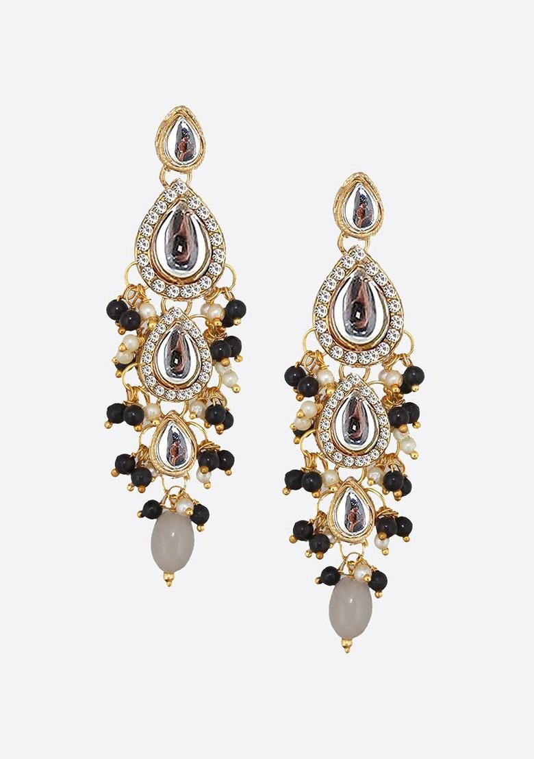 Gold Leaf Gold Plated Earrings