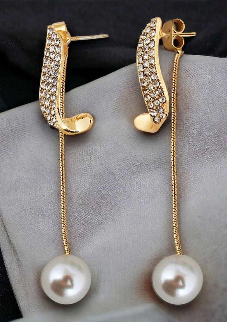 Gold Studs Gold Plated Earrings