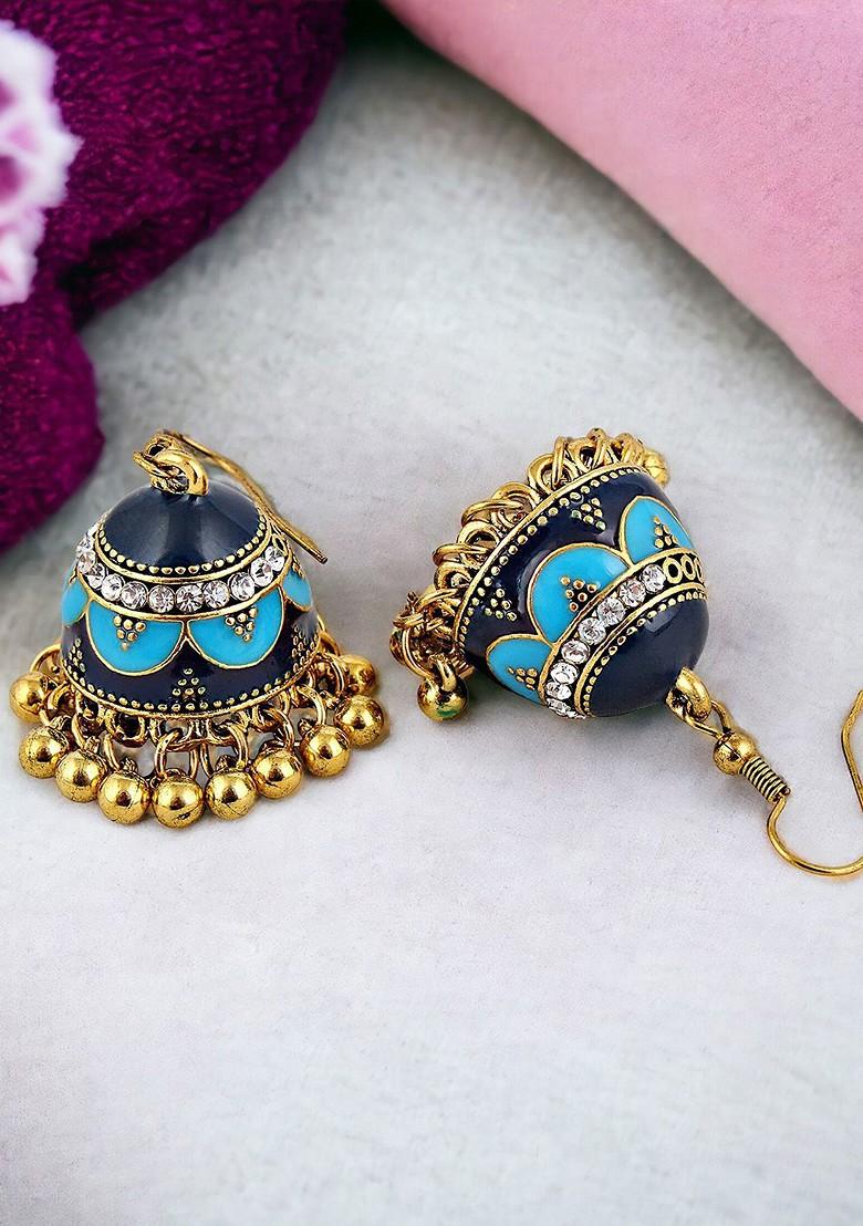 Gold Studs Gold Plated Earrings
