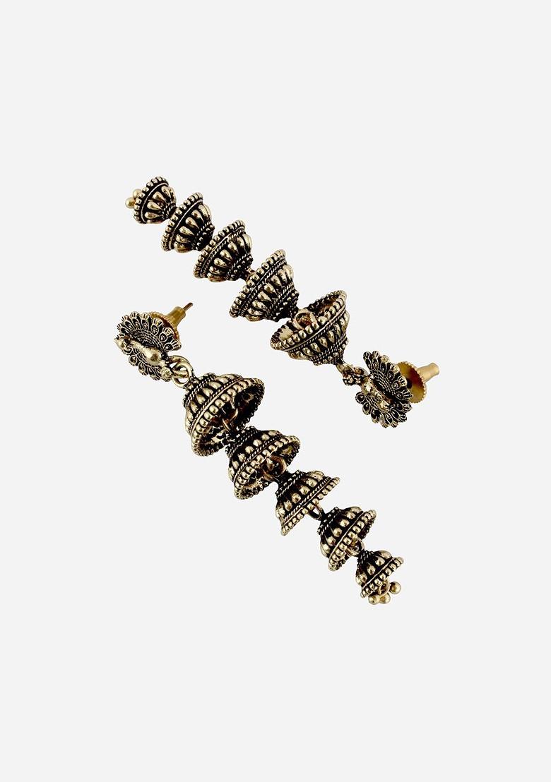 Gold Studs Gold Plated Earrings