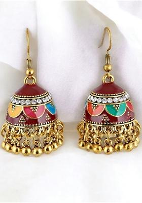 Gold Studs Gold Plated Earrings