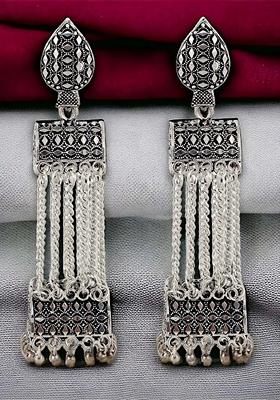 Silver Studs Silver Plated Earrings