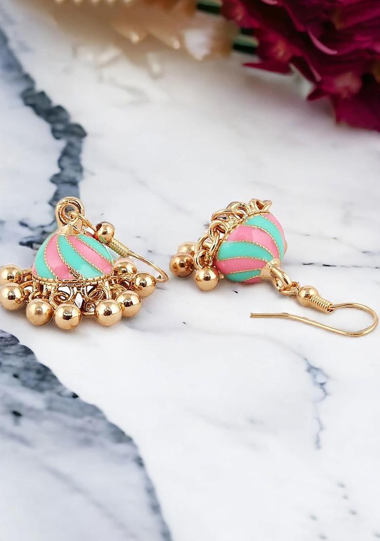 Gold Studs Gold Plated Earrings