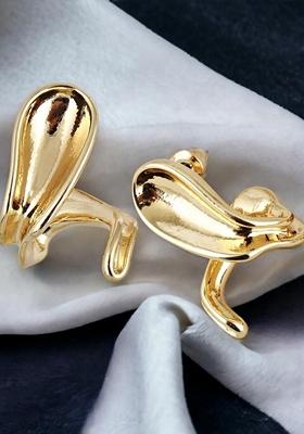 Gold Studs Gold Plated Earrings