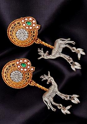 Gold Studs Gold Plated Earrings