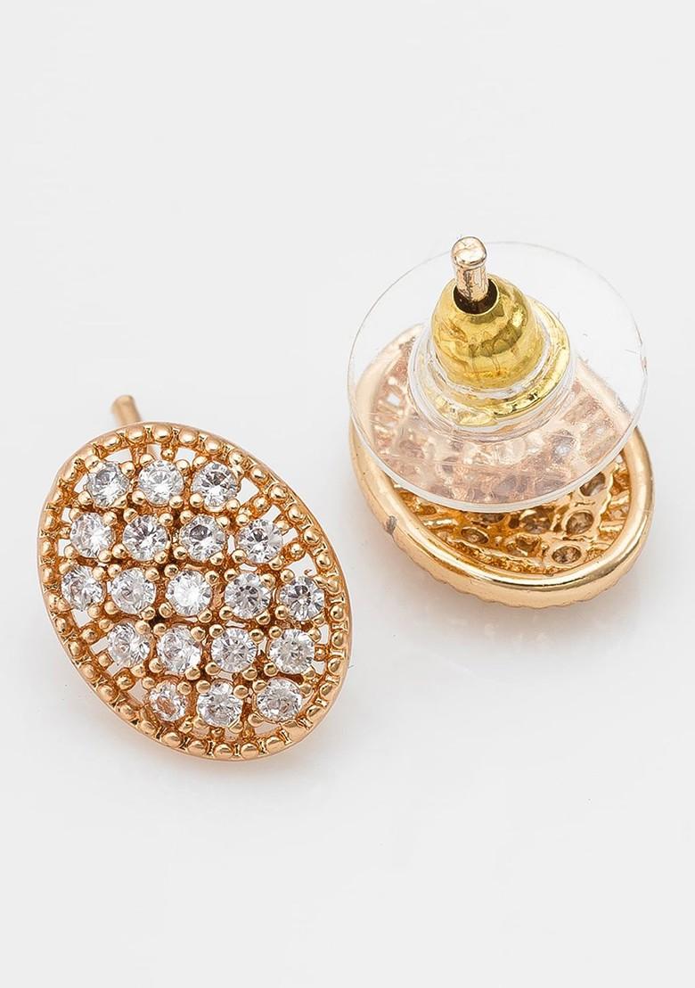 Rose Gold Plated Classic Studs Earrings