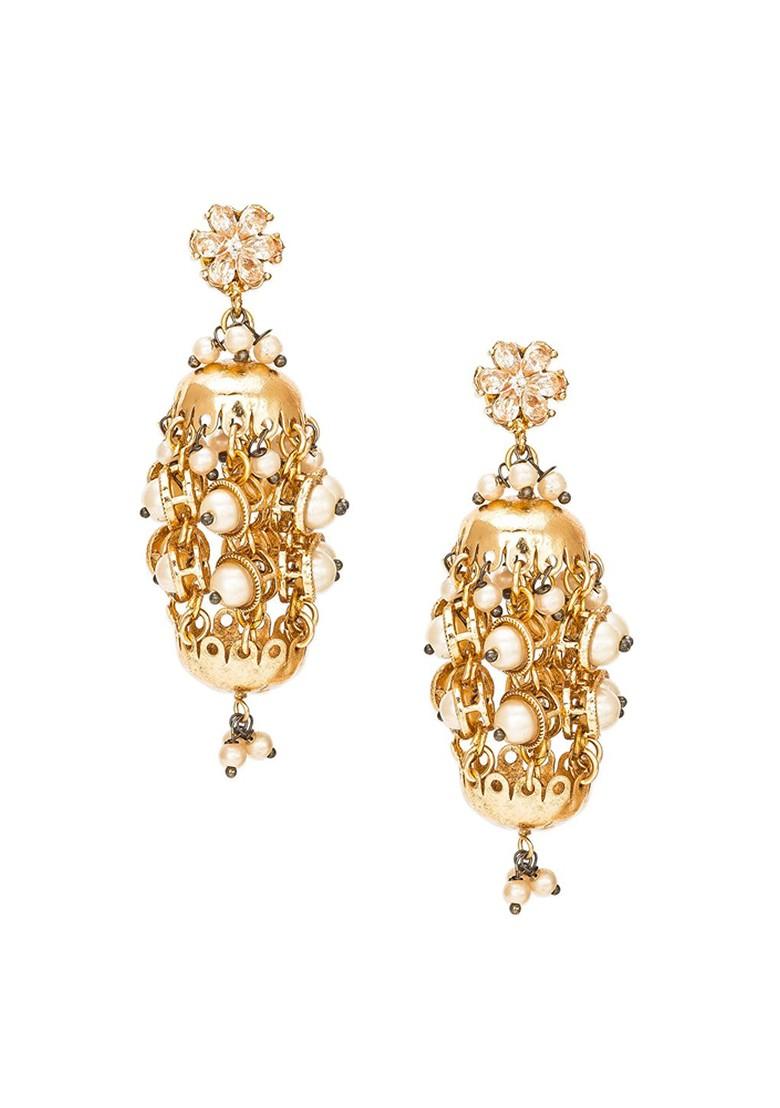 Gold Toned Contemporary Jhumka