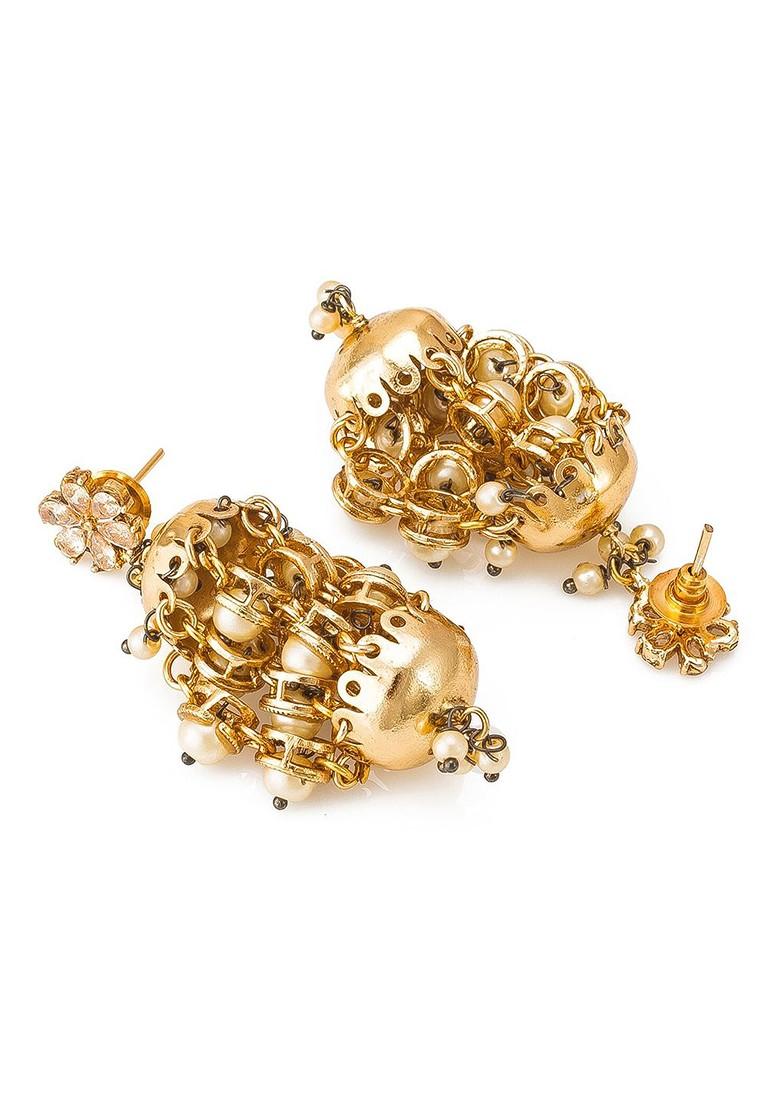 Gold Toned Contemporary Jhumka