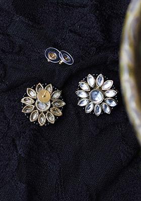 Black Mixed Alloy Black Beauty Earring Earrings