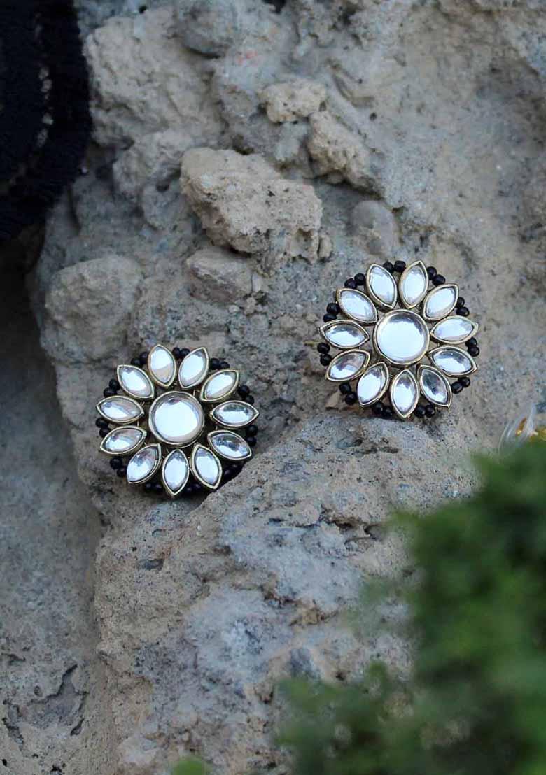 Black Mixed Alloy Black Beauty Earring Earrings